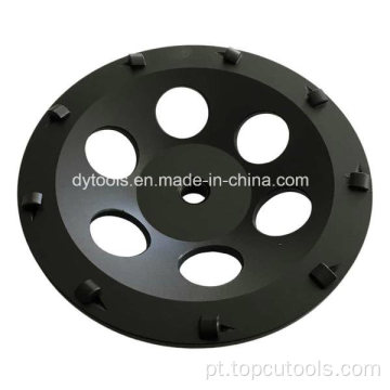 PCD Concrete Reting Cup Wheel Diamond Tools para epóxi e tinta de uretano